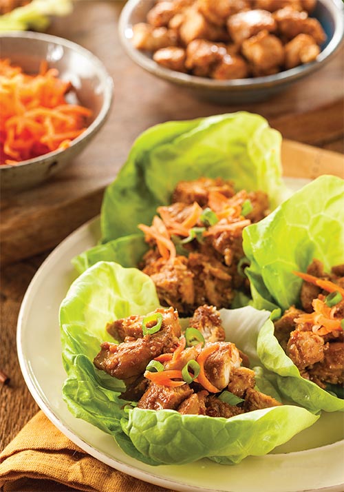 Delicious images - Lettuce Chicken Cups